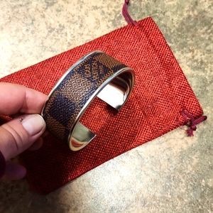 Louis Vuitton Damier cuff bracelet